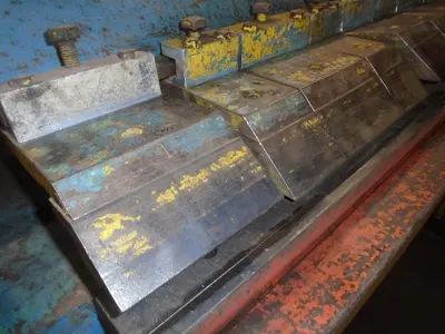 14 Ga x 4 ft., Used Chicago Box & Pan Brake Model BPO 414-6