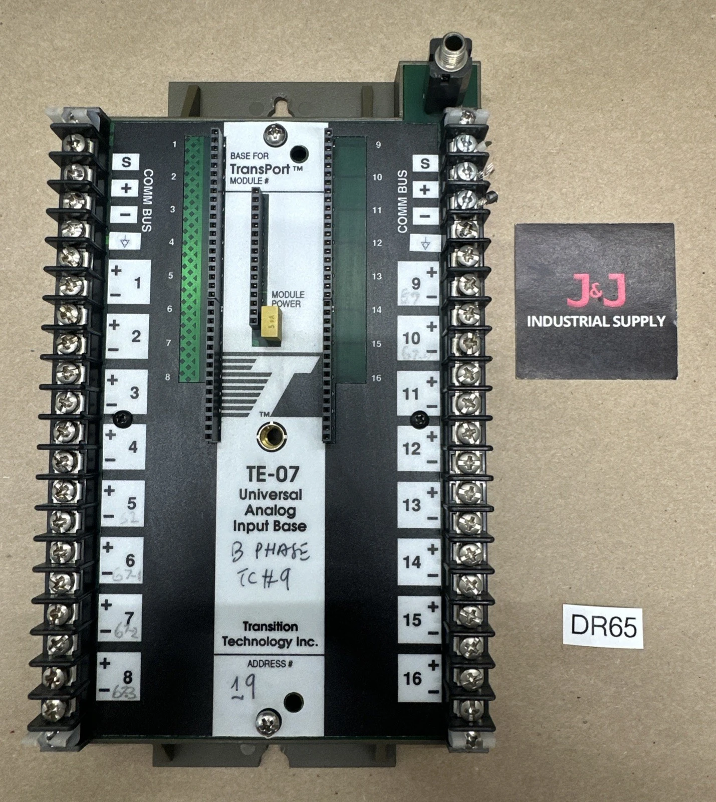 USED TRANSITION TECHNOLOGY TE-07