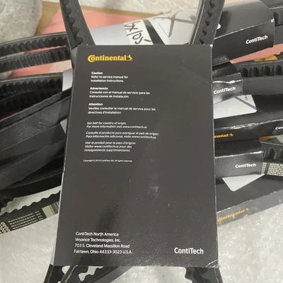 (6) Continental ContiTech Torque-Flex BX105 Cogged V Belt BX-105 Fast Shipping!