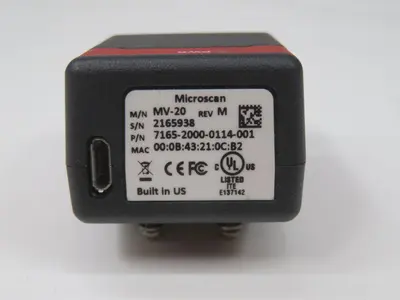 Used MICROSCAN 7165-2000-0114-001 MV-20 Sensors Texas US | Aucto #1307073