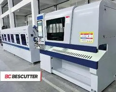 2026 Bescutter TUBE Ninja 4 In and Smaller | Fiber Laser Tube Cutting Machine With Automation