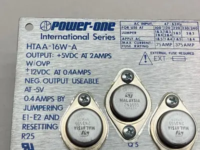 Used INTERNATIONAL POWER IHCAA-16W Miscellaneous Equipment (Electrical & Power) | Surplus Asset Holdings #1196505