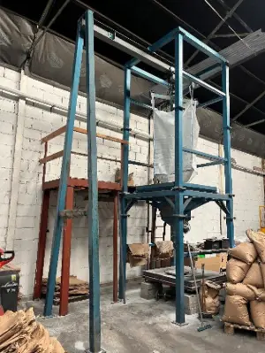 Big Bag Discharge unit for 1 ton bag.