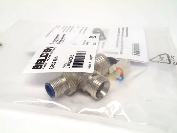 New | in-Stock Belden M12 Connector Electrical Fittings Michigan US | Maverick Industrial Sales #1396871