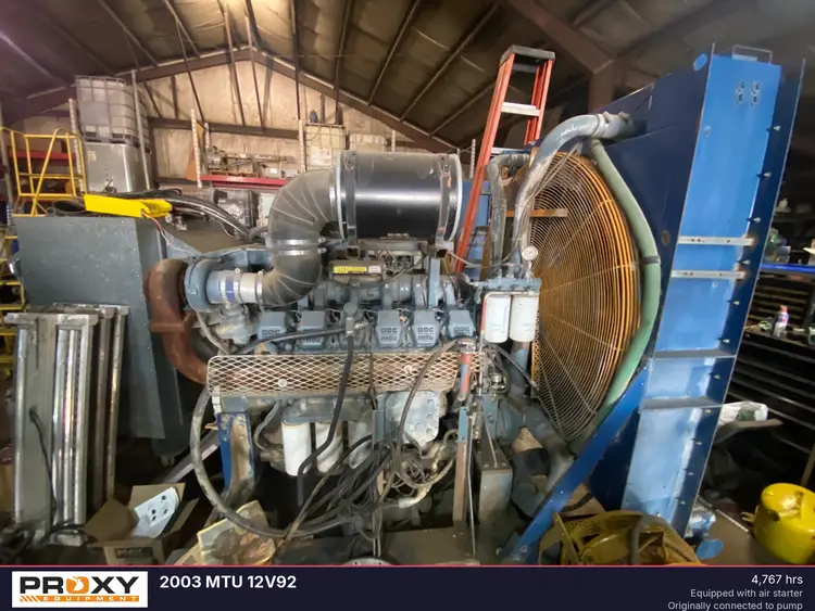 Used 2003 MTU 12V92 Diesel Engines Wisconsin US | Proxy Equipment #1385019