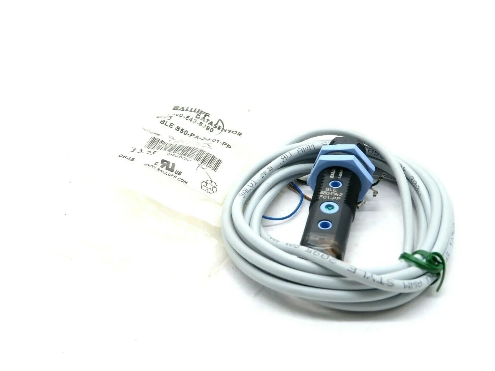 NEW BALLUFF S50-PA-2-F01-PP PHOTOELECTRIC SENSOR BLES50-PA-2-F01-PP S50PA2F01PP