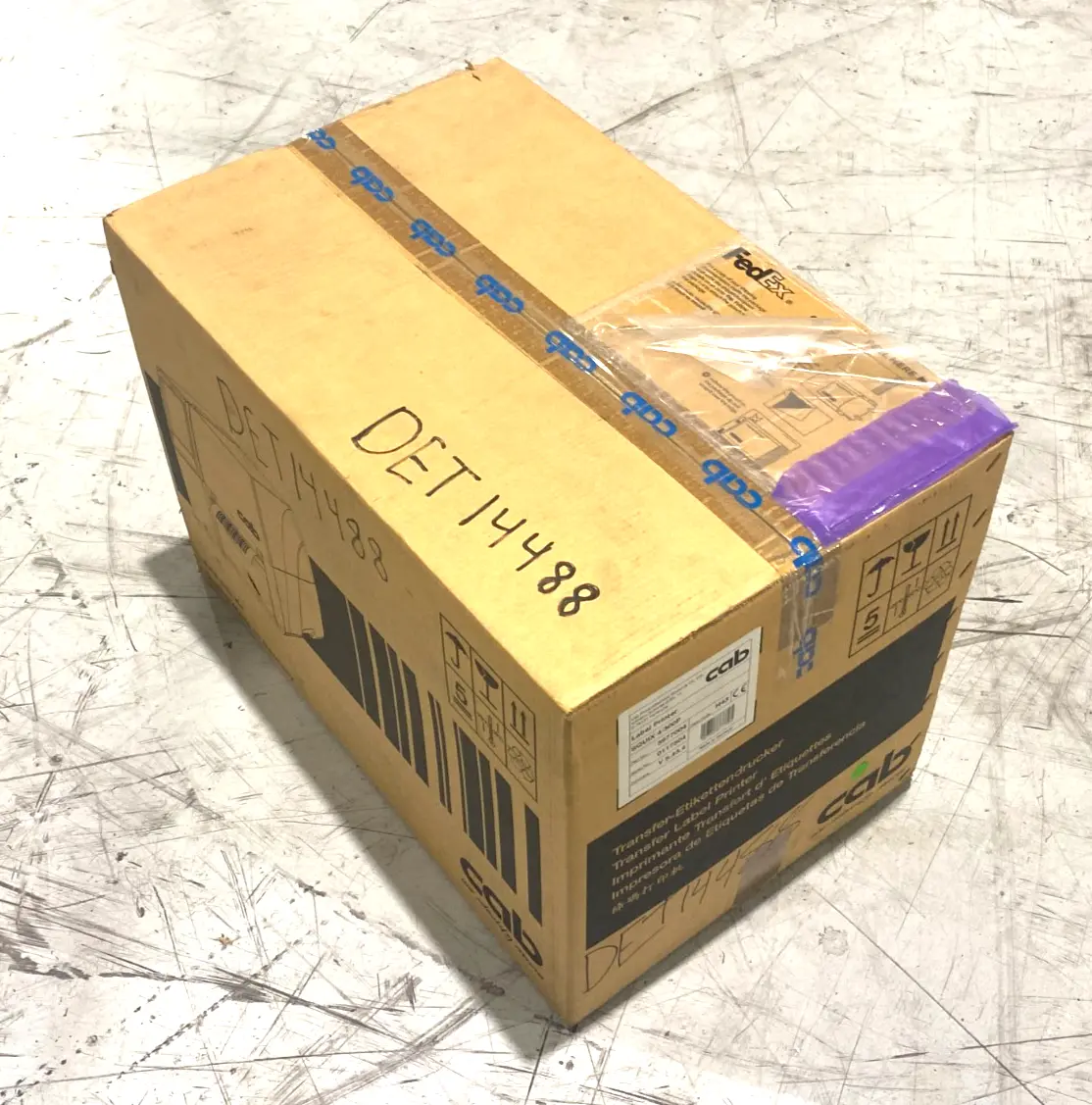 NEW CAB SQUIX THERMAL TRANSFER LABEL PRINTER 300DPI