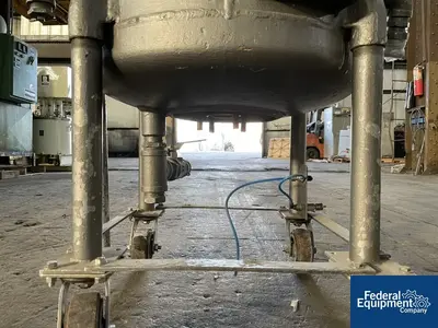 USED Pfaudler 20 Gal Pfaudler Glass Lined Reactor Body, 25/115#