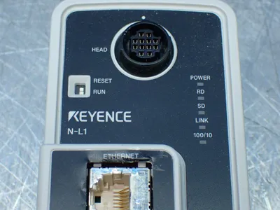 Used KEYENCE NL1 PLC Ethernet Equipment | HGR 24 #753169