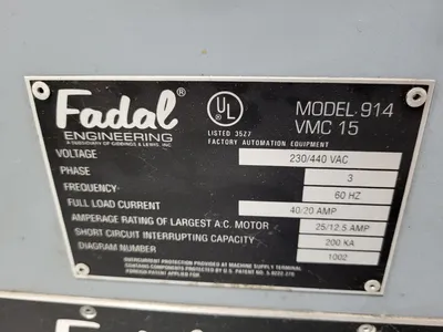 1998 FADAL VMC-15 Vertical Machining Centers | Midstate Machinery (5)