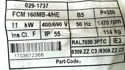 NEW: Westfalia SA 20 motor only.