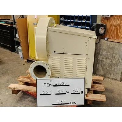 NEW NEW YORK BLOWER CO. 1908 PRESSURE BLOWER