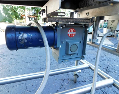 USED 8 X 66 SS BELT CONVEYOR 8 X 66