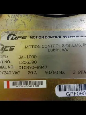 USED MCS SA-1000