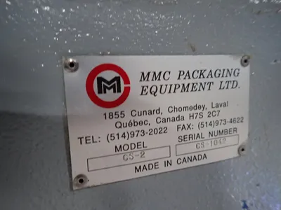 USED MMC PACKAGING EQUIPMENT LTD. CS2