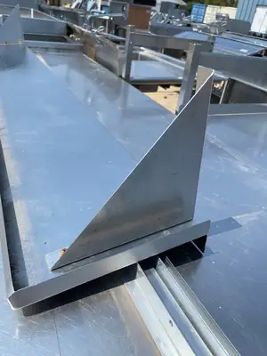 Used Falcon Restaurant Supply Used 84" Stainless Steel Shelf - SS237 Racks/Shelving Illinois US | Falcon Restaurant Supply #1376015
