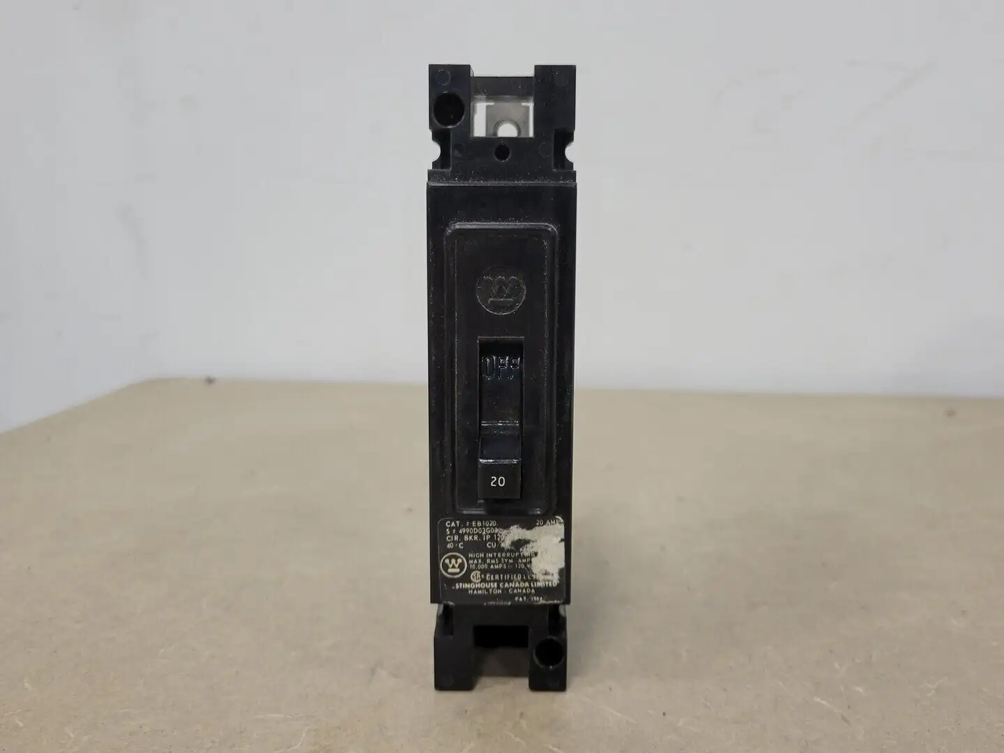 USED WESTINGHOUSE EB1020