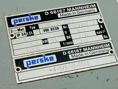 Used PERSKE _UNKNOWN_ Spindle Motors | Maverick Industrial Sales #1113133
