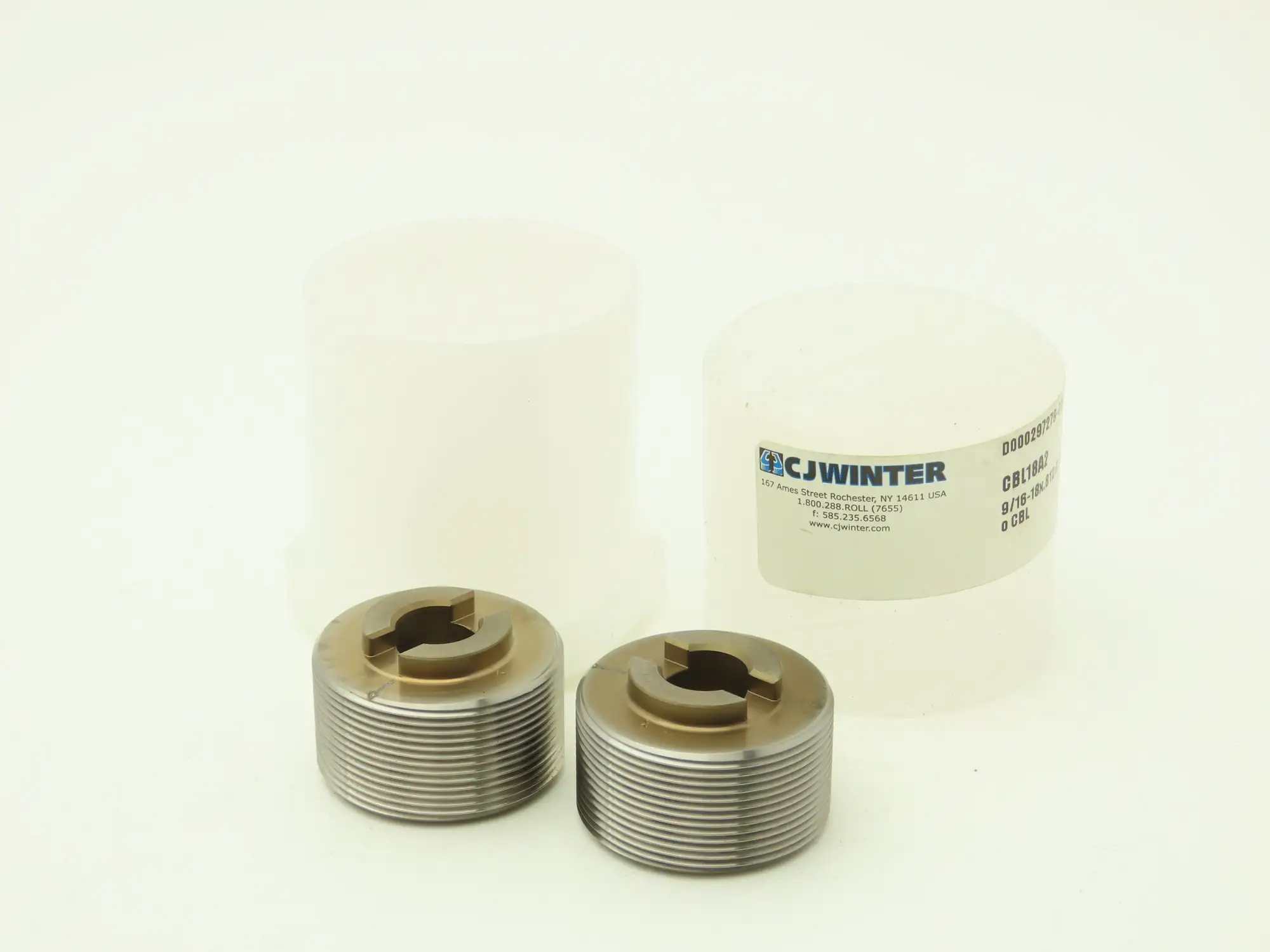 CJ Winter 9/16-18 UNF Thread Roll Roller Die Head CBL18A2  Set of 2