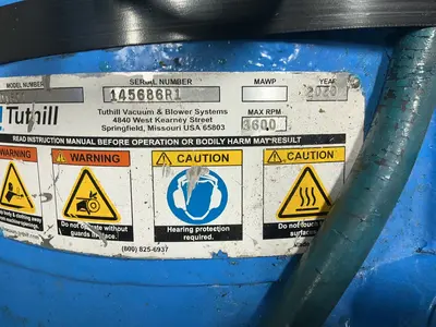 Used 2020 TUTHILL KMBD1600 Pumps Ohio US | HGR 24 #1566868