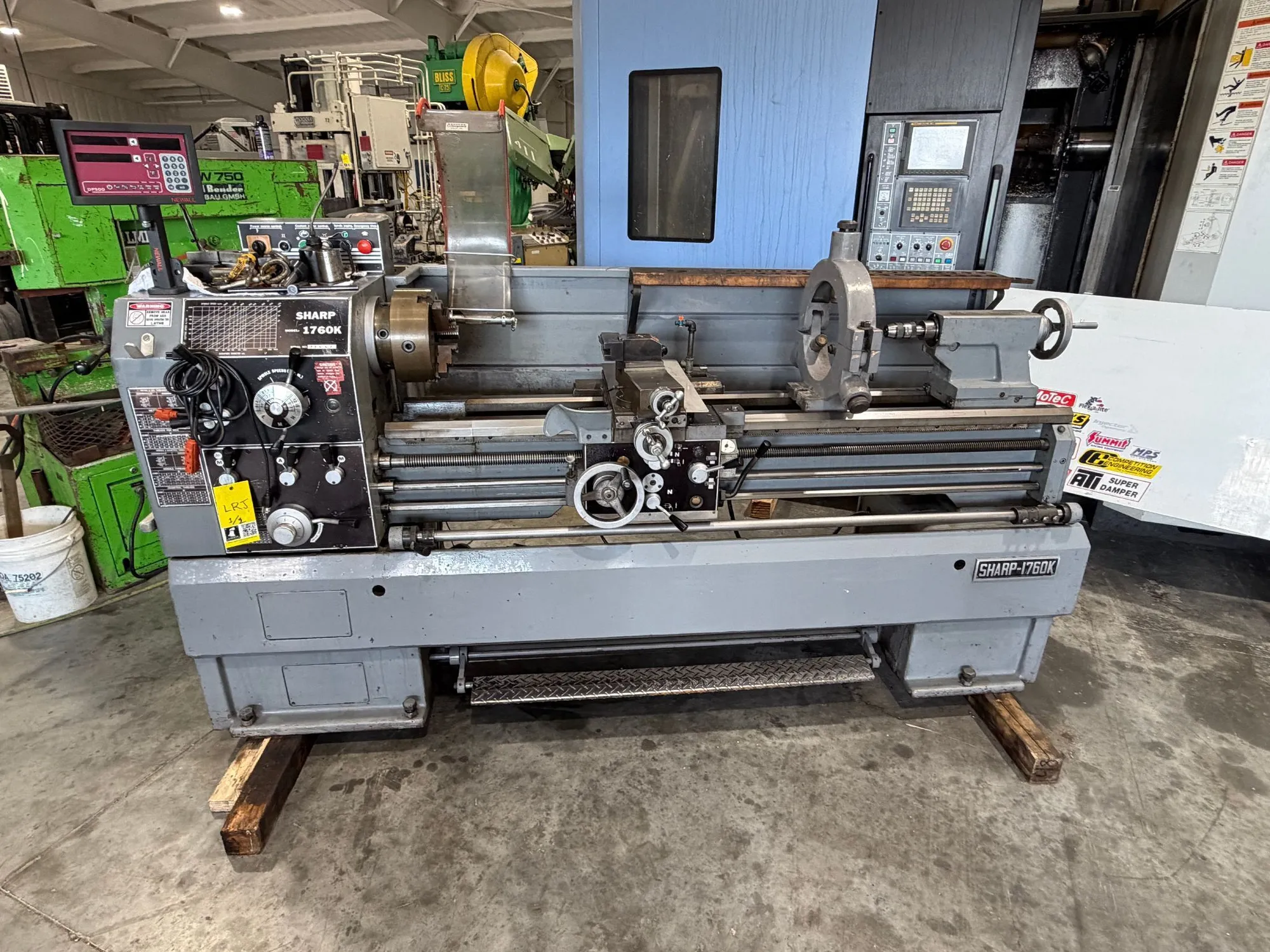 Used SHARP 1760K Gap Lathes Idaho US | Liberty Machine Works LLC #1285095