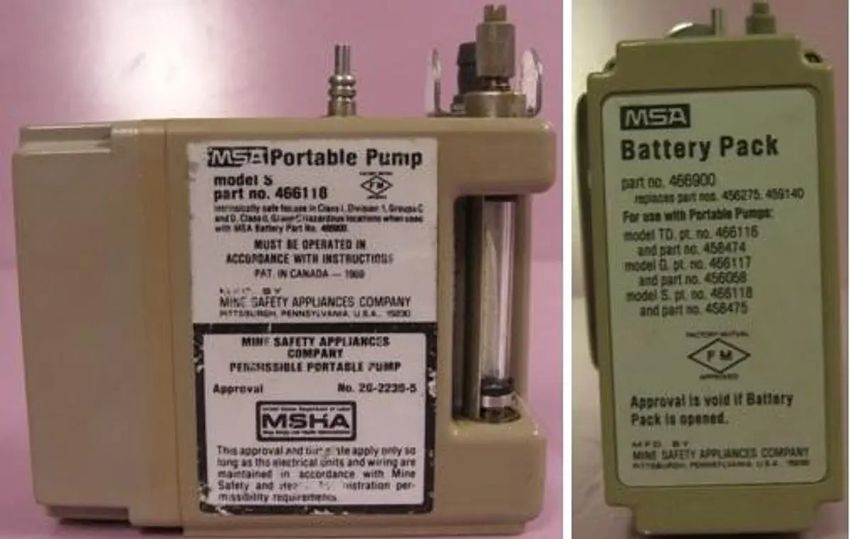 QTY. 1. MSA MINE SAFETY APPLIANCE CO. PERMISSIBLE ...