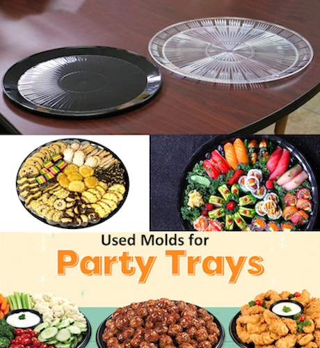 16" Round Serving Tray mold