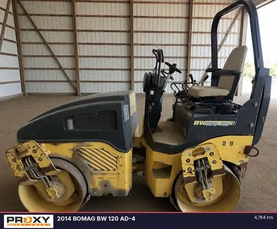 Used 2014 BOMAG BW 120 AD-4 Asphalt Pavers Ohio US | Proxy Equipment #1388764