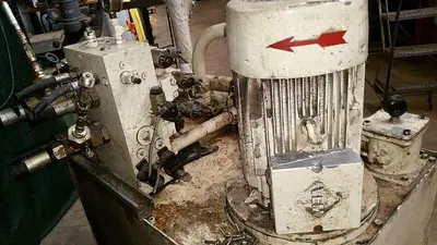 15hp Hydraulic Pump Tank Control Breitenbach Reservoir Vickers VEM Hydrotechnik