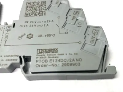 USED PHOENIX CONTACT ELECTRONIC CIRCUIT BREAKER 2909903 LOT OF 2