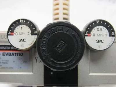 SMC EVBA1110 1-10 Bar Input 20 Bar Output Pressure Booster Regulator