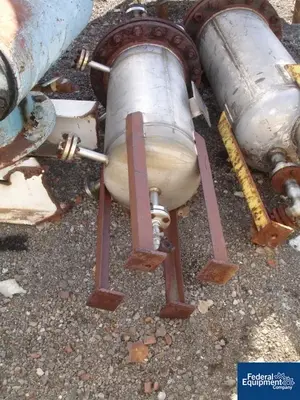 USED Bauerle & Morris 25 GAL BAEUERLE AND MORRIS RECEIVER, 304 S/S, 150#