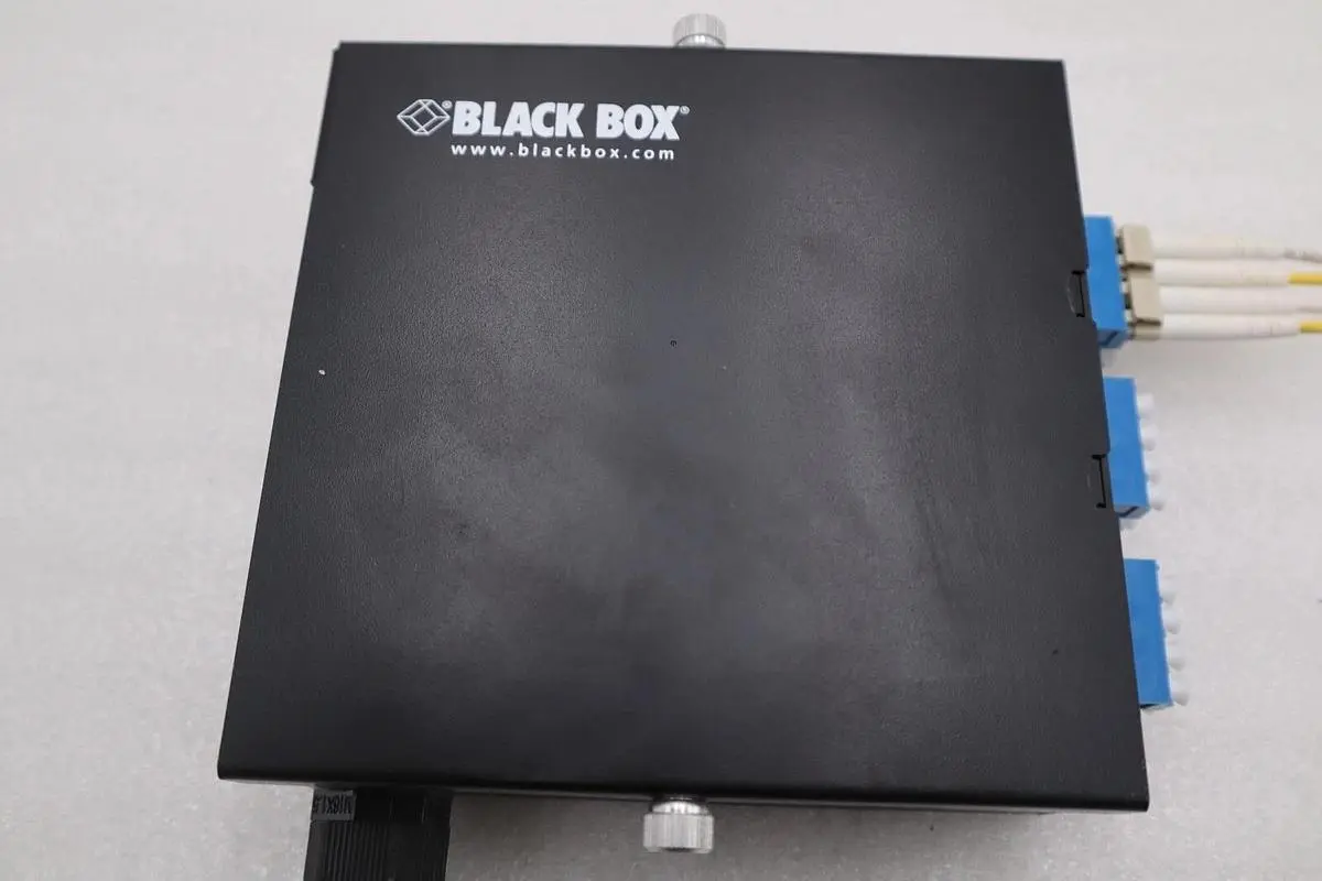 Black Box JPM398A JPM39 Series DIN Rail Mini Fiber Enclosure STOCK K-1118-A