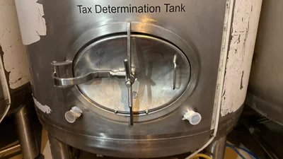 NSI 30 BBL (930 Gallon) Non-Jacketed Serving Tank