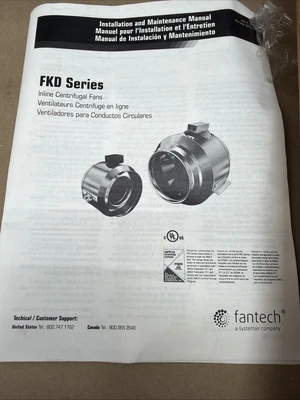 NEW Fantech 40013