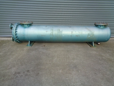19.6 Sq.M. S/S Shell & Tube Heat Exch.