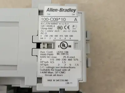USED ALLEN-BRADLEY 100-C09*10