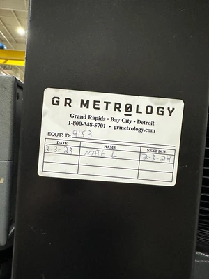 AMETEK NEWAGE VERSITRON MODEL AT-130 RDS HARDNESS TESTER w/ FIXTURE TABLE