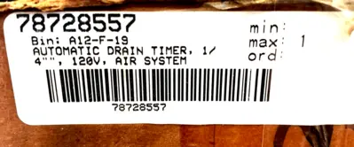 NEW AIR POWER GRA2500 ELECTRONIC DRAIN VALVE
