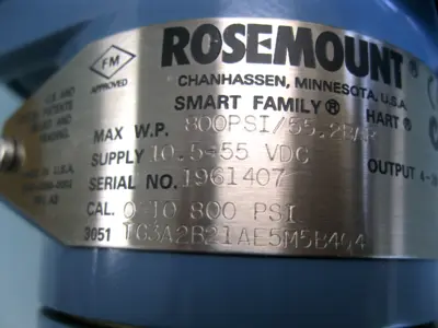 NEW Rosemount 3051 TG 3A 2B21AE5M5B4Q4