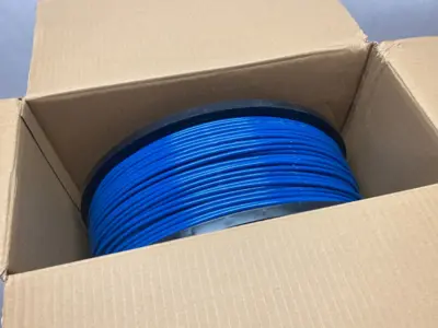 USED SMC POLYURETHANE TUBING, BLUE, TU 6MM PKG OF 500M