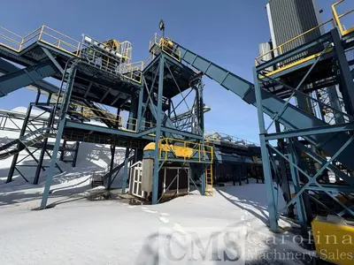 USED COMPLETE OPERATION PELLET MILL - 75,000 TONS PER YEAR