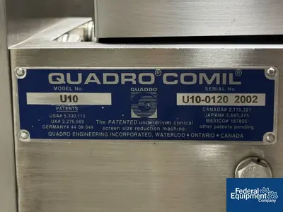 USED Quadro Quadro Comil U10 Process Mill