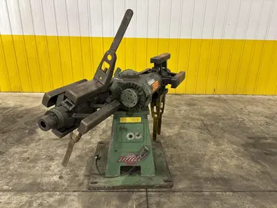 2,000 LBS X 12" LITTELL MODEL #20-12 DOUBLE END PULL OFF UNCOILER COIL REEL: STOCK #23715