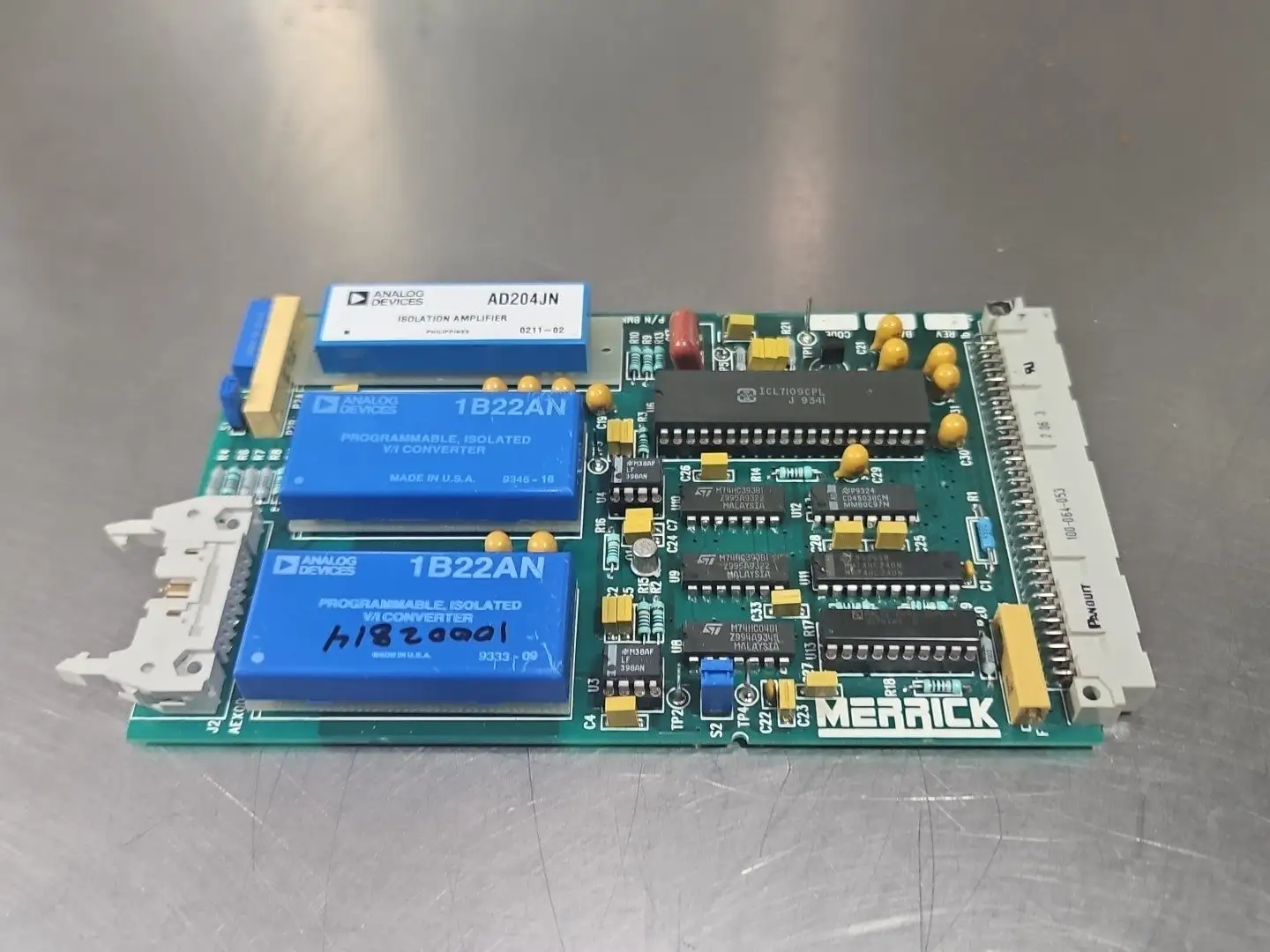 MERRICK SCALE BMKM20142-1A Analog Ext Board Loc3C30