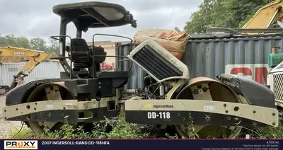 Used 2007 INGERSOLL-RAND DD-118HFA Tandem Rollers New Jersey US | Proxy Equipment #1385244