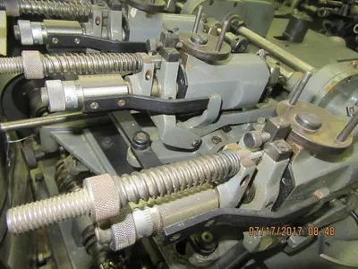 7853-385 R. Gudel Type 30, 6-Position Semi-Automatic Ring/Band Brocading/Copy Engraving Machine