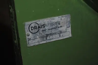 Drais Werke model T-25 stainless steel 25-liter Plow Mixer -