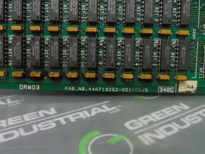 General Electric DRM03 CNC D-RAM Board 44A719326-G01 44A719252-001R05/5 Used