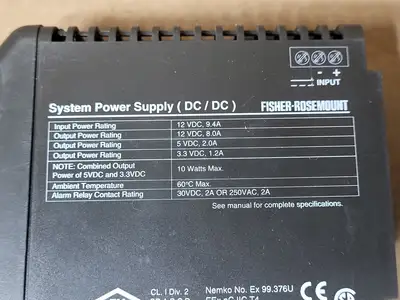 Used 2001 FISHER-ROSEMOUNT SYSTEMS KJ1501X1-BB1 Misc Electrical & Power Parts British Columbia CA | Lenmark #477899